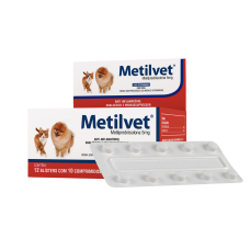Metilvet 5 mg 120 Comprimidos