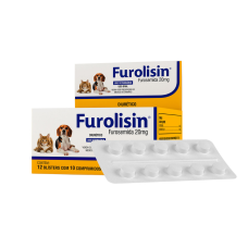 Furolisin 20 mg Display 120 Comprimidos 