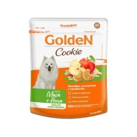 Golden Cookie Cães Adultos Pequeno Porte Sabor Maçã e Aveia 350g