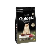 Golden Gatos Castrados Adultos Carne 3kg