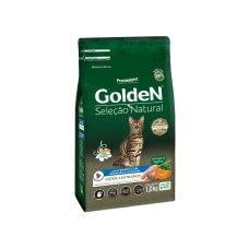 Golden Seleção Natural Gatos Castrados Abóbora e Alecrim 1kg