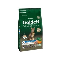 Golden Seleção Natural Gatos Castrados Abóbora e Alecrim 3kg