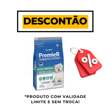 Premier Ambientes Internos Adultos Raças Pequenas 2,5kg