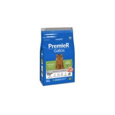 Premier Gatos Ambientes Internos Castrados acima de 12 anos Frango 500g