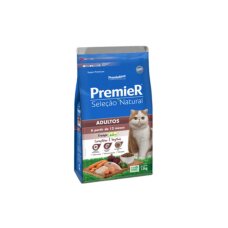 Premier Seleção Natural Gatos Adulto 1,5kg