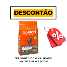 Golden Formula Filhotes Carne e Arroz Pequeno Porte 3kg