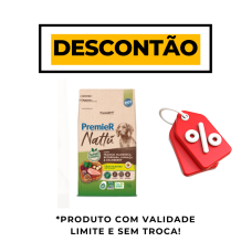 Premier Nattu Cães Filhotes Mandioca 2,5 kg