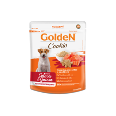 Golden Cookie Cães Adultos Porte Pequeno Sabor Salmão e Quinoa 350gr