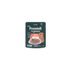 Premier Gourmet Orgânico Gatos Adulto Frango 70g - Display com 20 uni