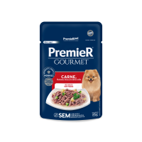 Premier Gourmet Cães Adultos Porte Pequeno Carne, Batata Doce e Brócolis