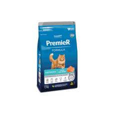 Premier Gatos Fórmula Castrados Salmão 1,5kg