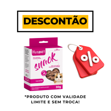 Snack Desidratado para Gatos Huspet - Isca de Boi 30g