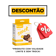 Snack Desidratado para Cães Huspet - Sabor Coco, Manga e Frutas Vermelhas 50g