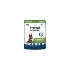 Premier Nutrição Clínica Úmidos Gatos Obesidade 70g - Display com 20 uni