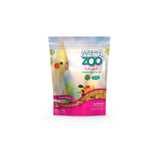Megazoo Extrusada Calopsitas Frutas e Legumes 300g