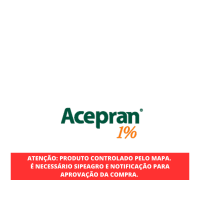 Acepran 1,0% 20 ml - SIPEAGRO