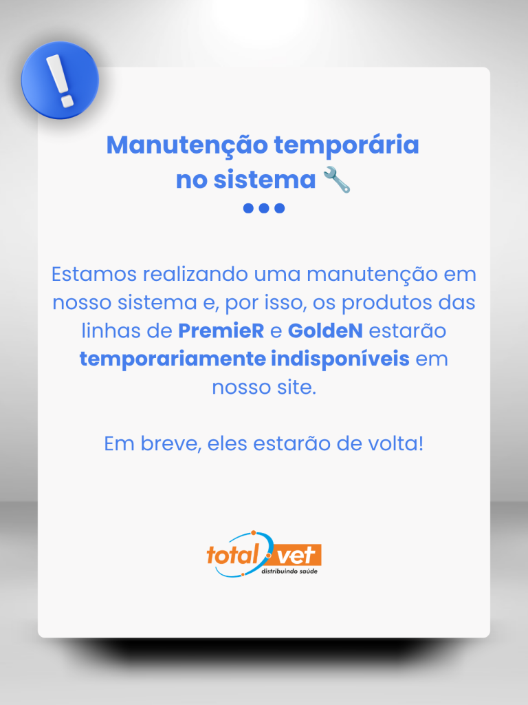 Informativo Manutenção