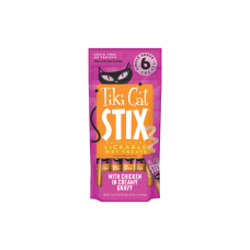 Tiki Cat Stix Frango ao Molho 6 sachês 14g cada