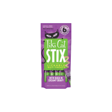 Tiki Cat Stix Pato ao Molho 6 sachês 14g cada