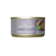 Tiki Cat Silver Frango e Pato 80g