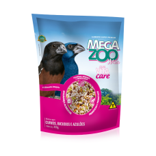 Megazoo Mix Curió, Bicudos e Azulões 350g