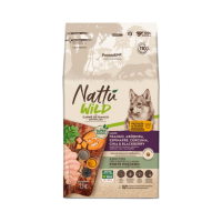 Premier Nattu Wild Cães Adultos Porte Pequeno Abóbora e Espinafre 2,5kg
