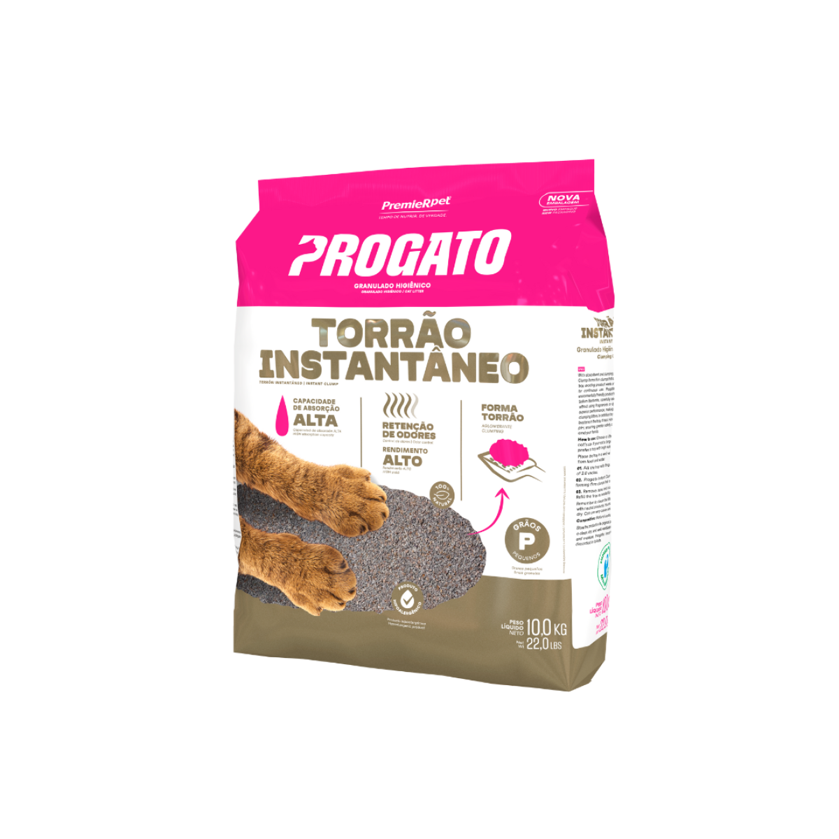 Progato Premium (Torrão Instantâneo) 4kg Progato Premium (Torrão Instantâneo) 4kg