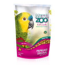 Megazoo Extrusada para Papagaios AM16 Large Bits 600g