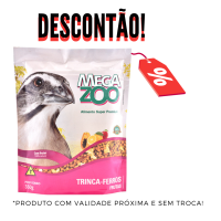 Megazoo Extrusada para Trinca-Ferros Frutas 350g