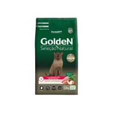 Golden Seleção Natural Gatos Castrados Batata Doce 3kg