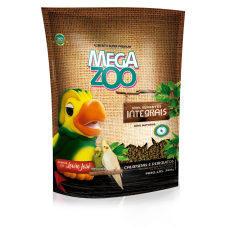 Megazoo Extrusada Integral Calopsitas e Periquitos 350g